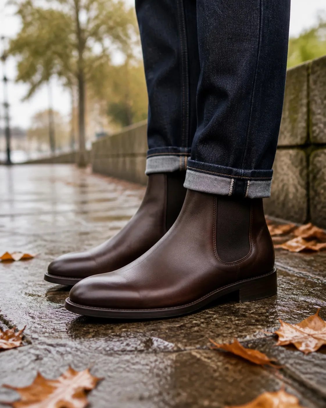 Herren Chelsea Boot aus Leder