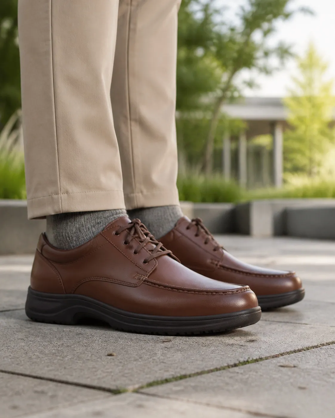 Komfortabler Herrenschuh mit weiter Passform